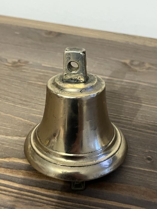 Duży stary dzwon dzwonek mosiądz