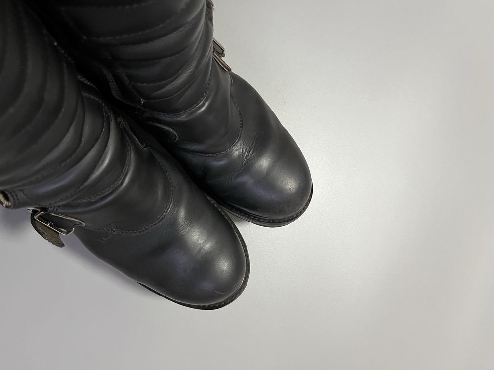 Сапоги buffalo gospher biker hi zip new rock 39(245cm)