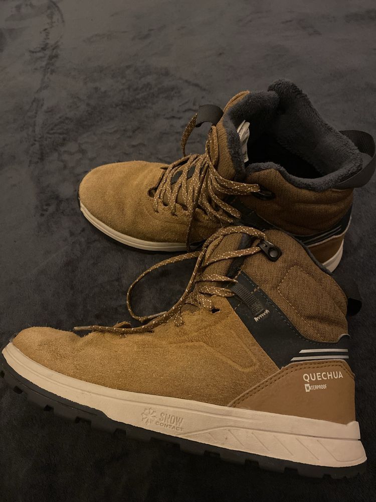 Buty turystyczne dla dzieci Quechua SH500 Warm wodoodporne