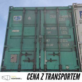 Kontener Morski 20'DV 6m cena z transportem | dostępny w Poznaniu