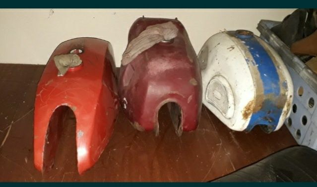 Tampas e outras peças