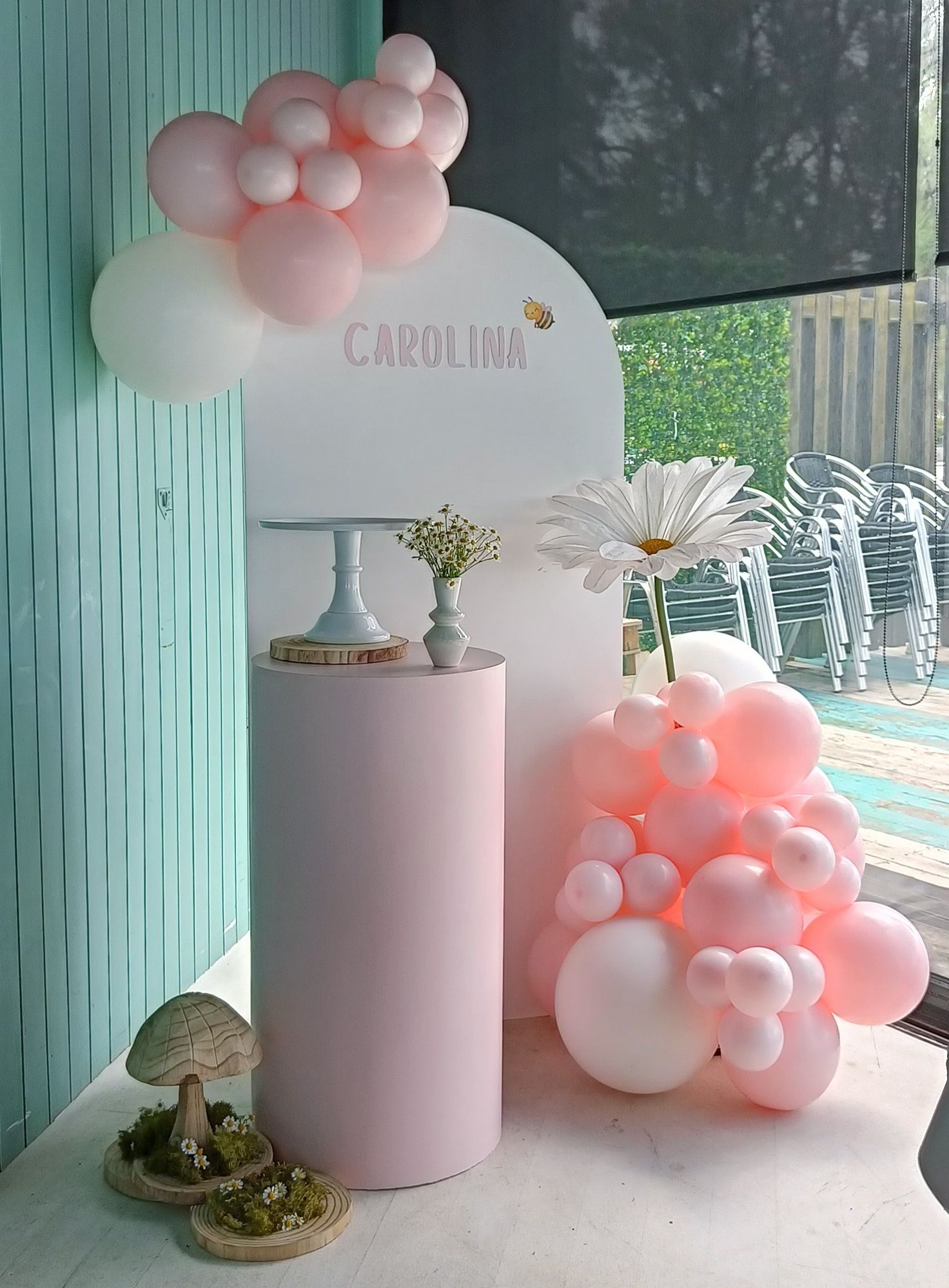 Decoração de festas- Cor de Céu