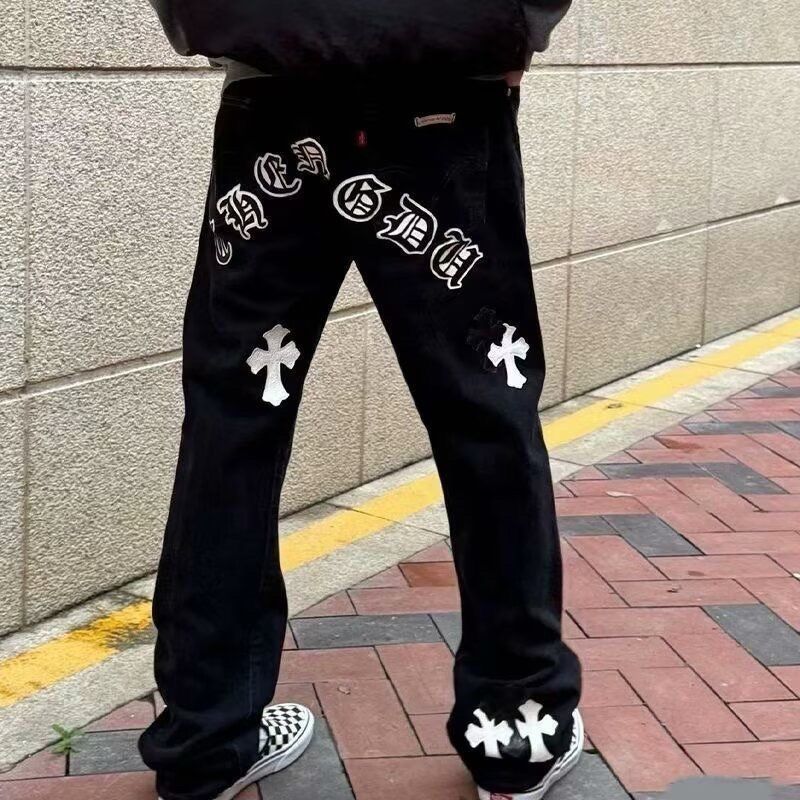 В наявності штани джинси jeans Chrome Hearts Хром хертс штаны Джинсы
