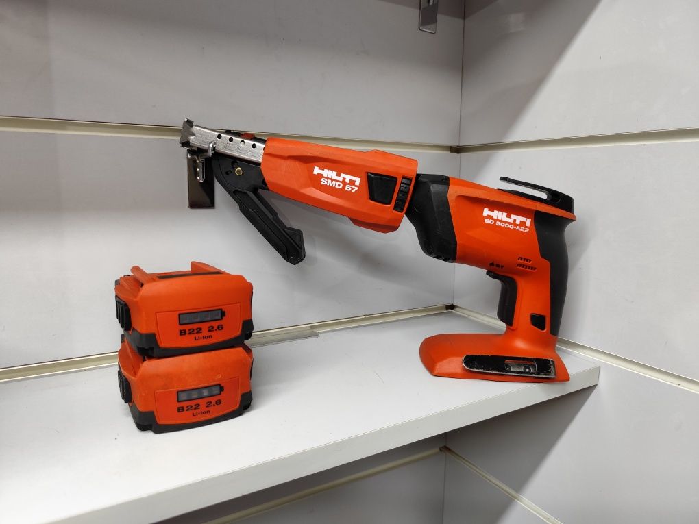 Hilti SD 5000+SMD 57 шуруповерт стрічковий, лєнточний Хілті оригінал