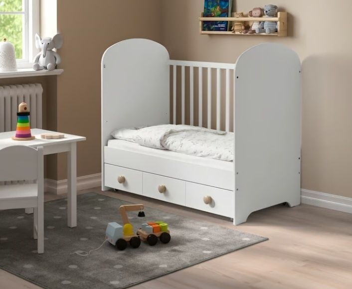 Berço Ikea Gonatt com colchão