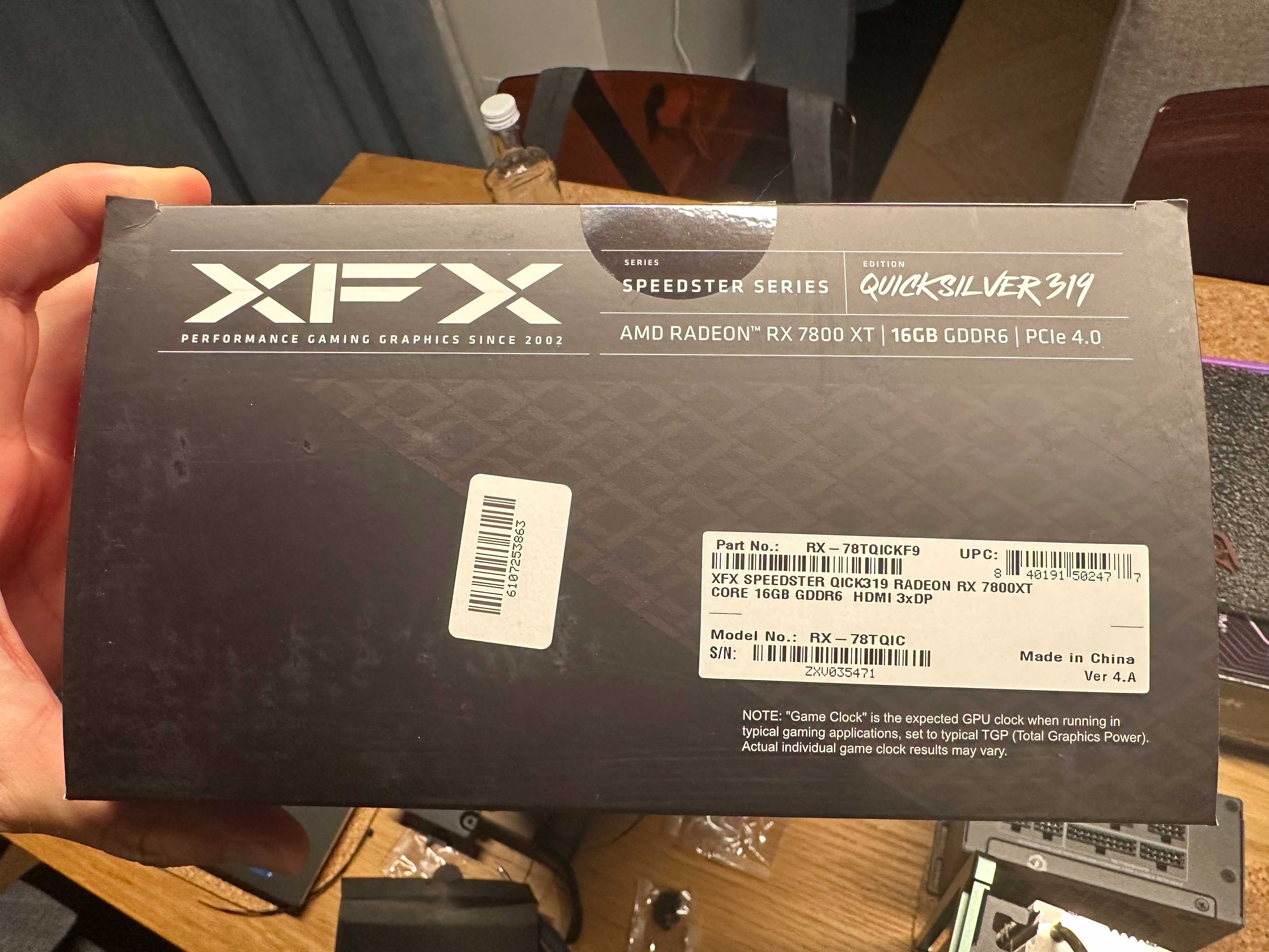 Nowa! XFX Radeon RX 7800 XT QICK 319 16GB – dodatkowe 2 lata gwarancji
