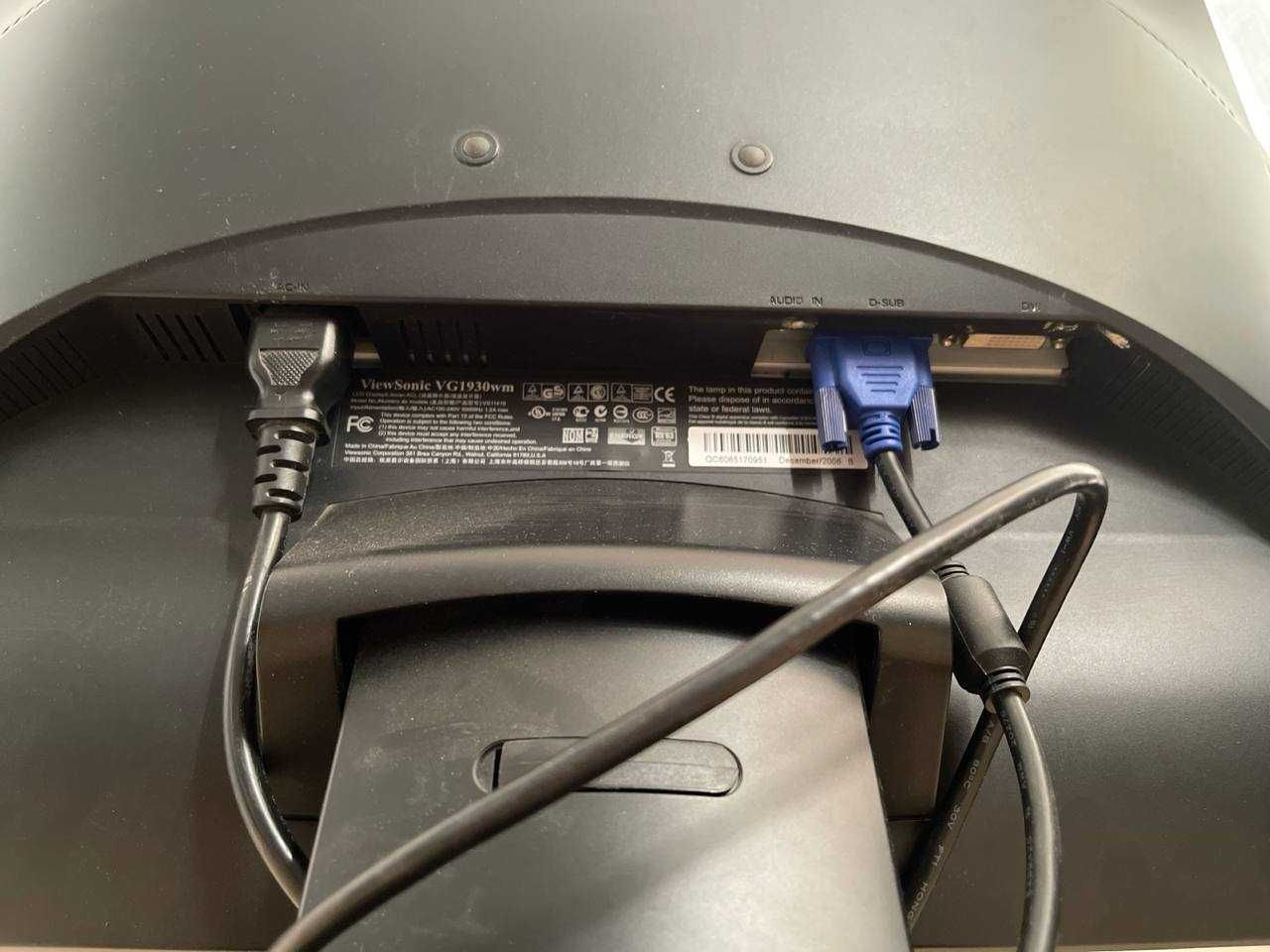 Монітор ViewSonic VG1930WM-3