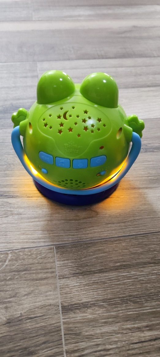 Lampka żabka z projektorem