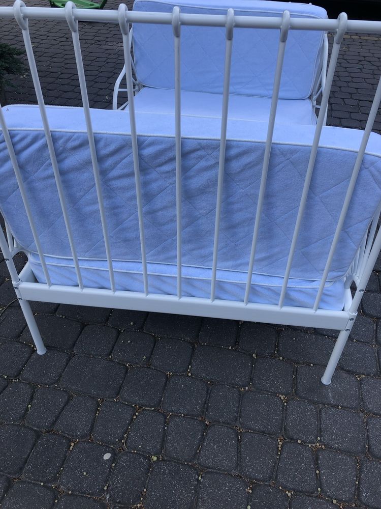 Łóżko dziecięce rozsuwane Ikea Minnen materac dno łóżka rośnie z dziec