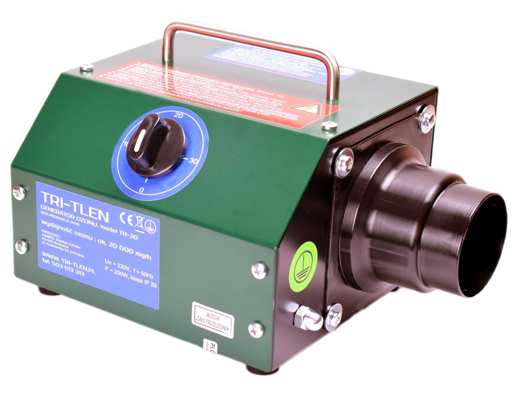 Wynajem Ozonator TRI-TLEN TR-20  Generator ozonu Katowice 20 000mg/h