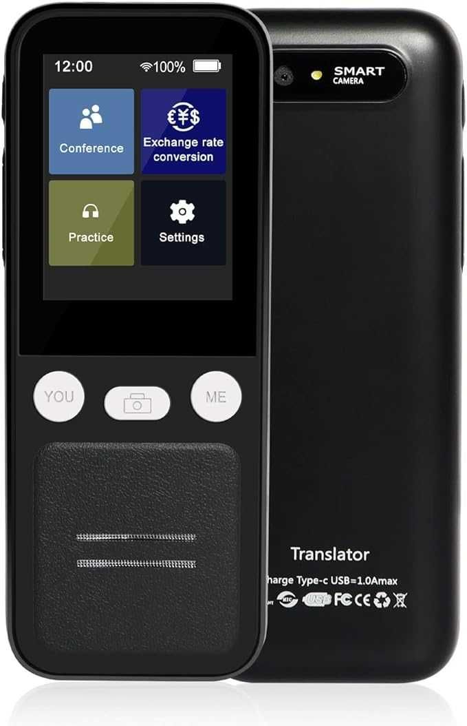 Translator elektroniczny Tłumacz 138 języków, Aparat