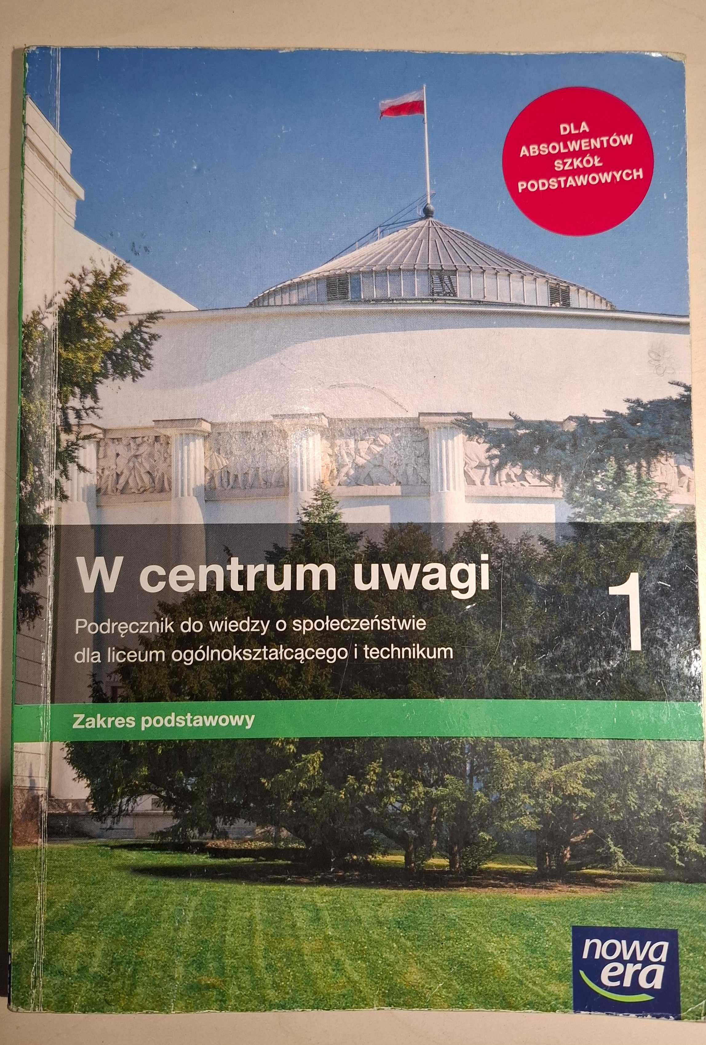 podręcznik W centrum uwagi 1 poziom podstawowy