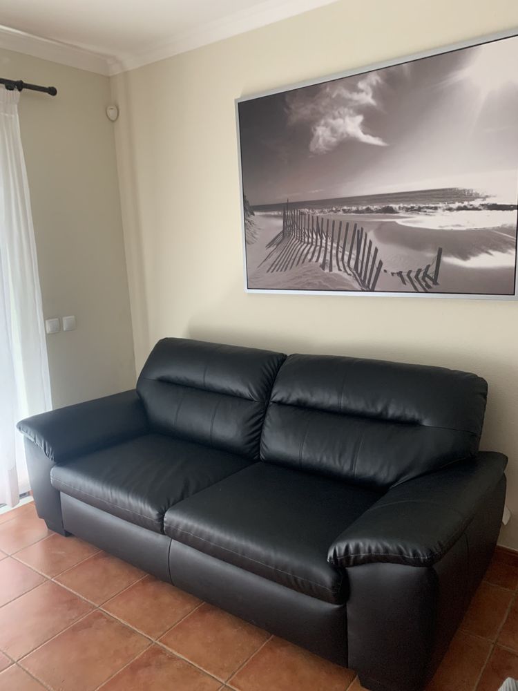 Sofá de pele IKEA