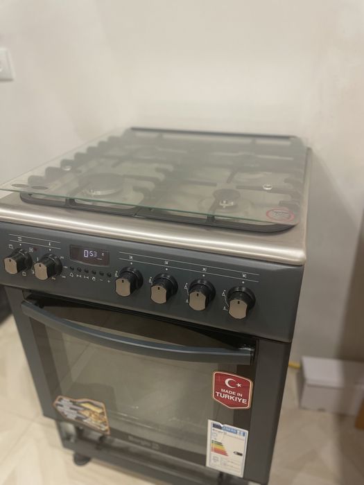 Плита комбінована Borgio GE 640 Gr GCBLDF