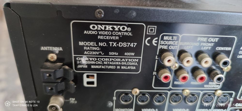 Amplificadores/Tuner Onkyo ,cinema em casa