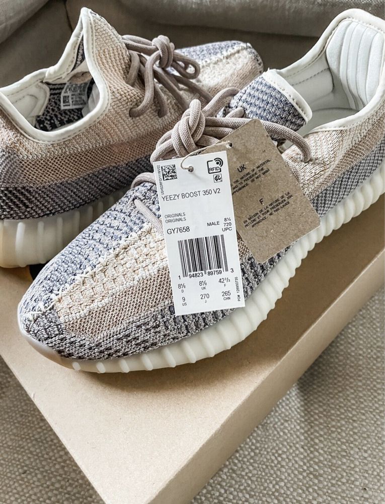 Оригинальные Adidas Yeezy Boost 350 v2 Ash Pearl Original 100%