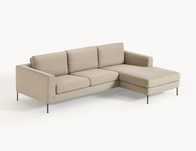 Sofa narożna Cucita 3-osobowa prawostronna