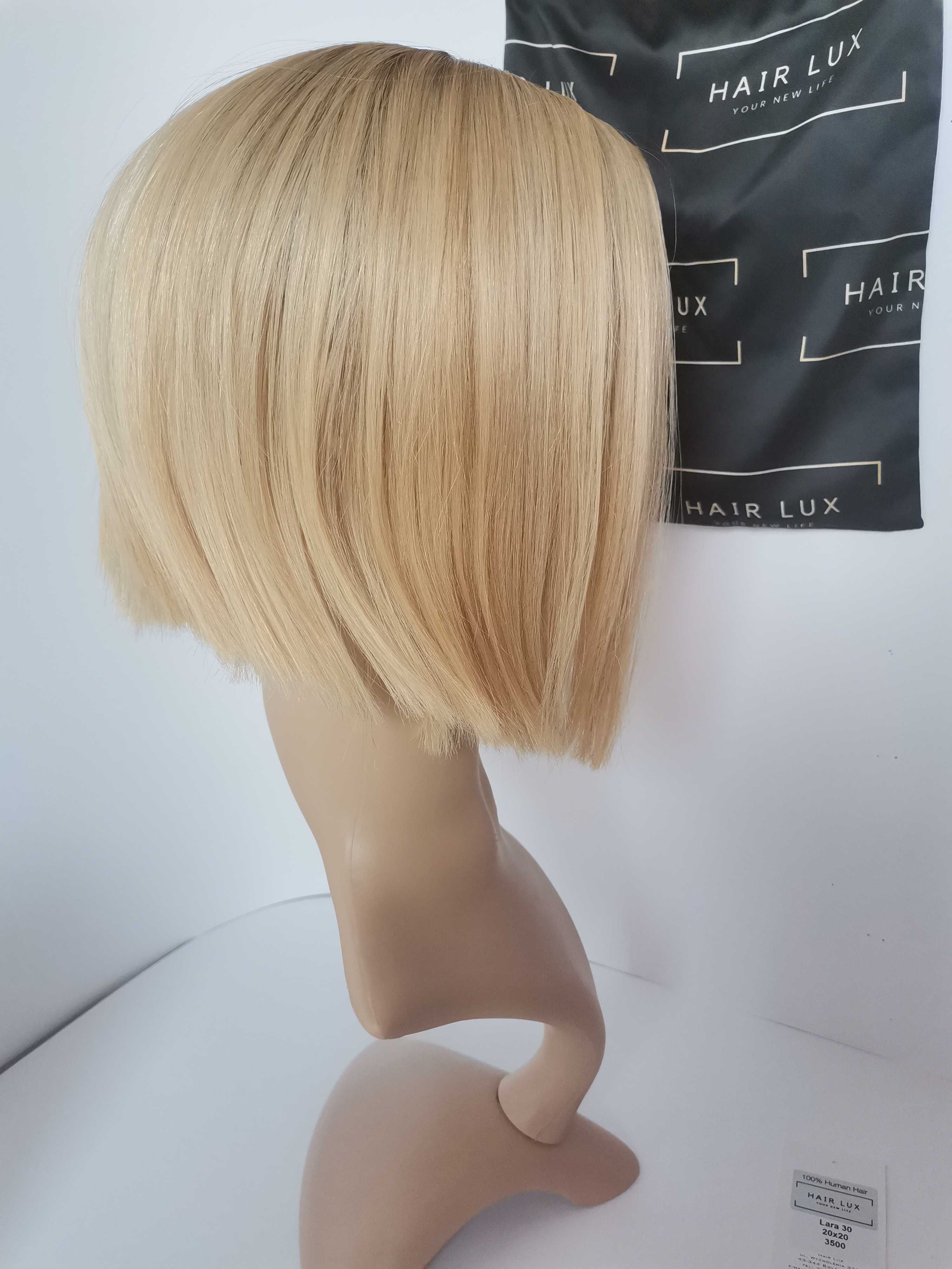 Hair lux  topper Lara 30 elastyczna baza 20x20