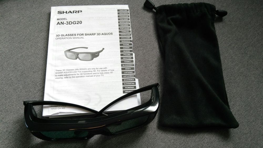 Okulary 3D Sharp