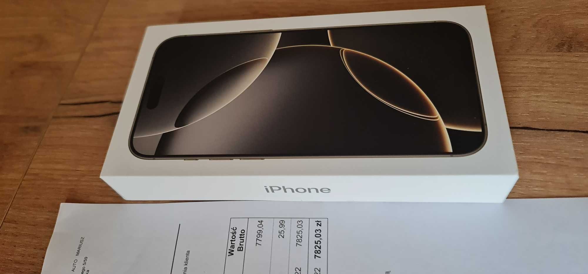 IPhone'a 16 Pro Max 512GB Nówka.