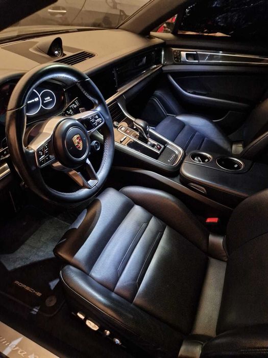 PORSCHE PANAMERA 4S POLIFT / 4.0TDI 421KM / czarne wnętrze / uszk.