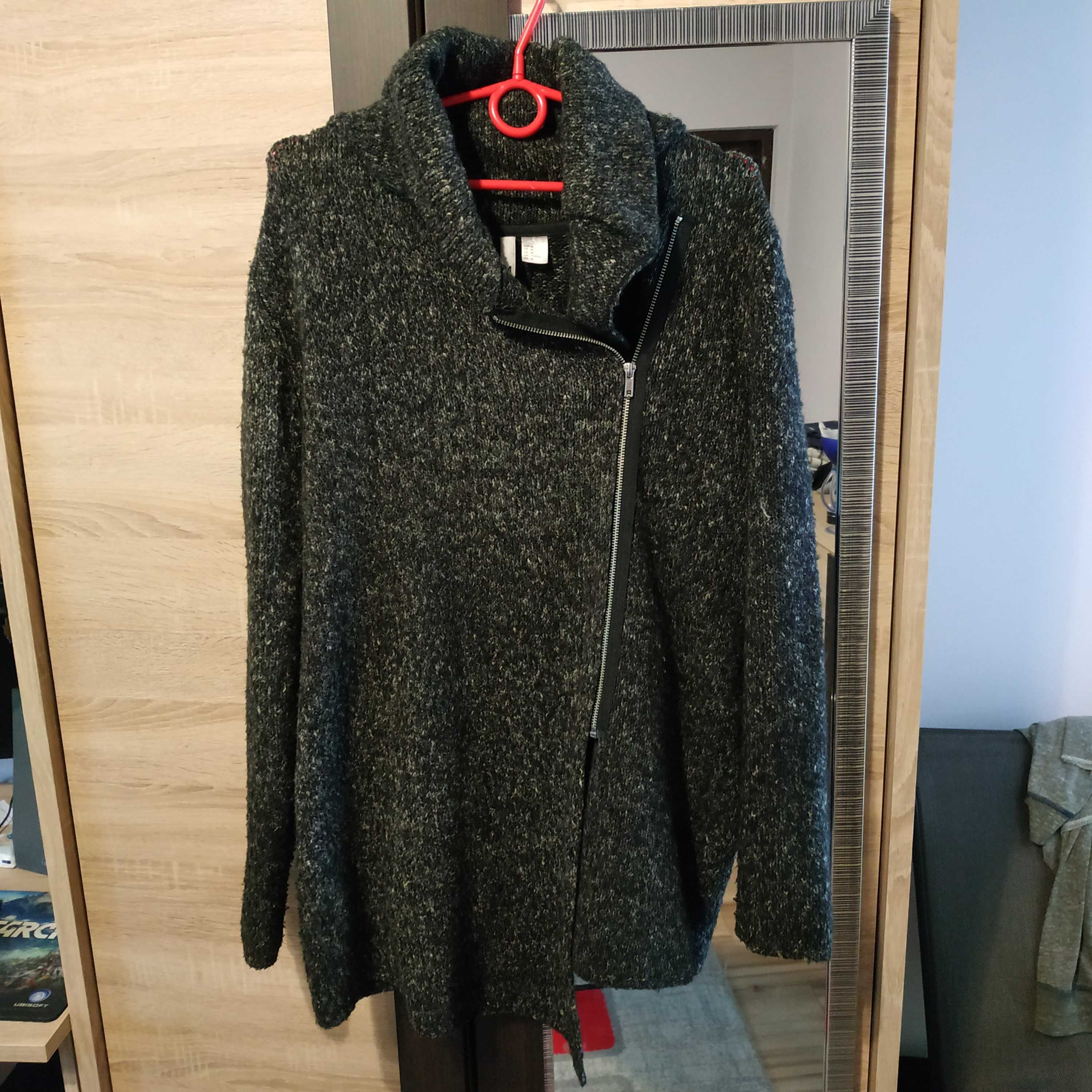 Sweter/narzutka na zamek H&M