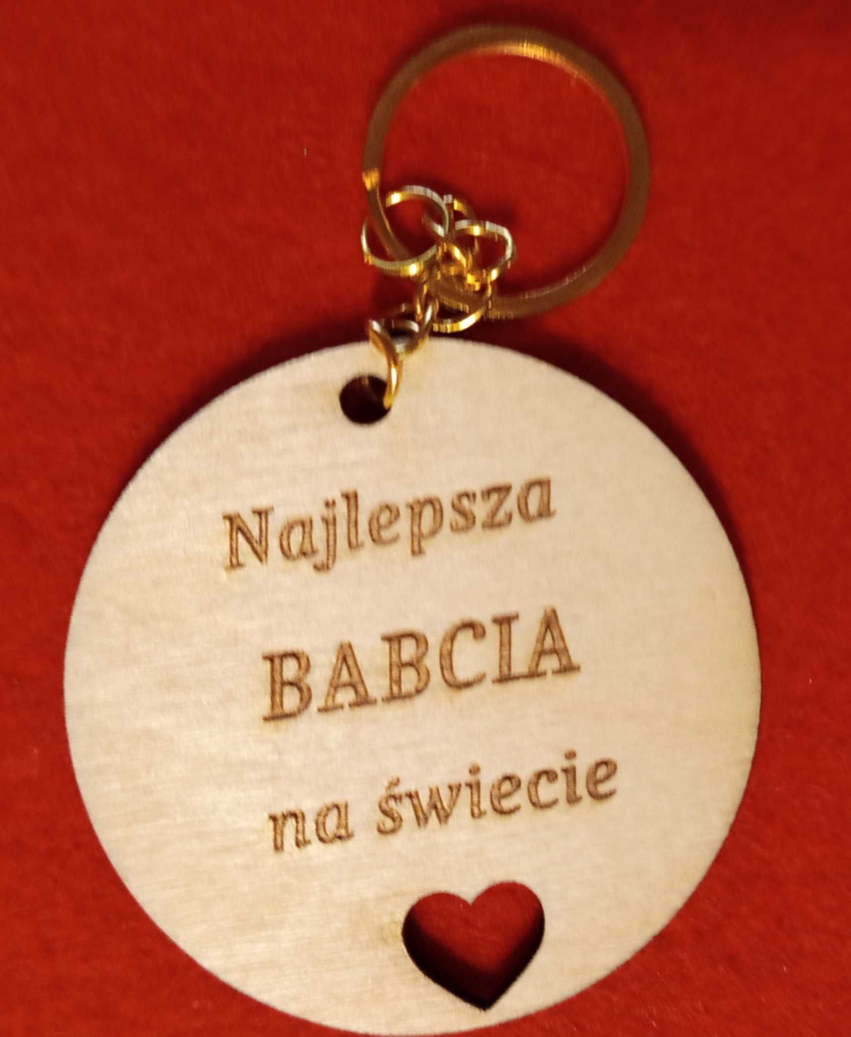 Breloki dla babci dziadka - różne kształty
