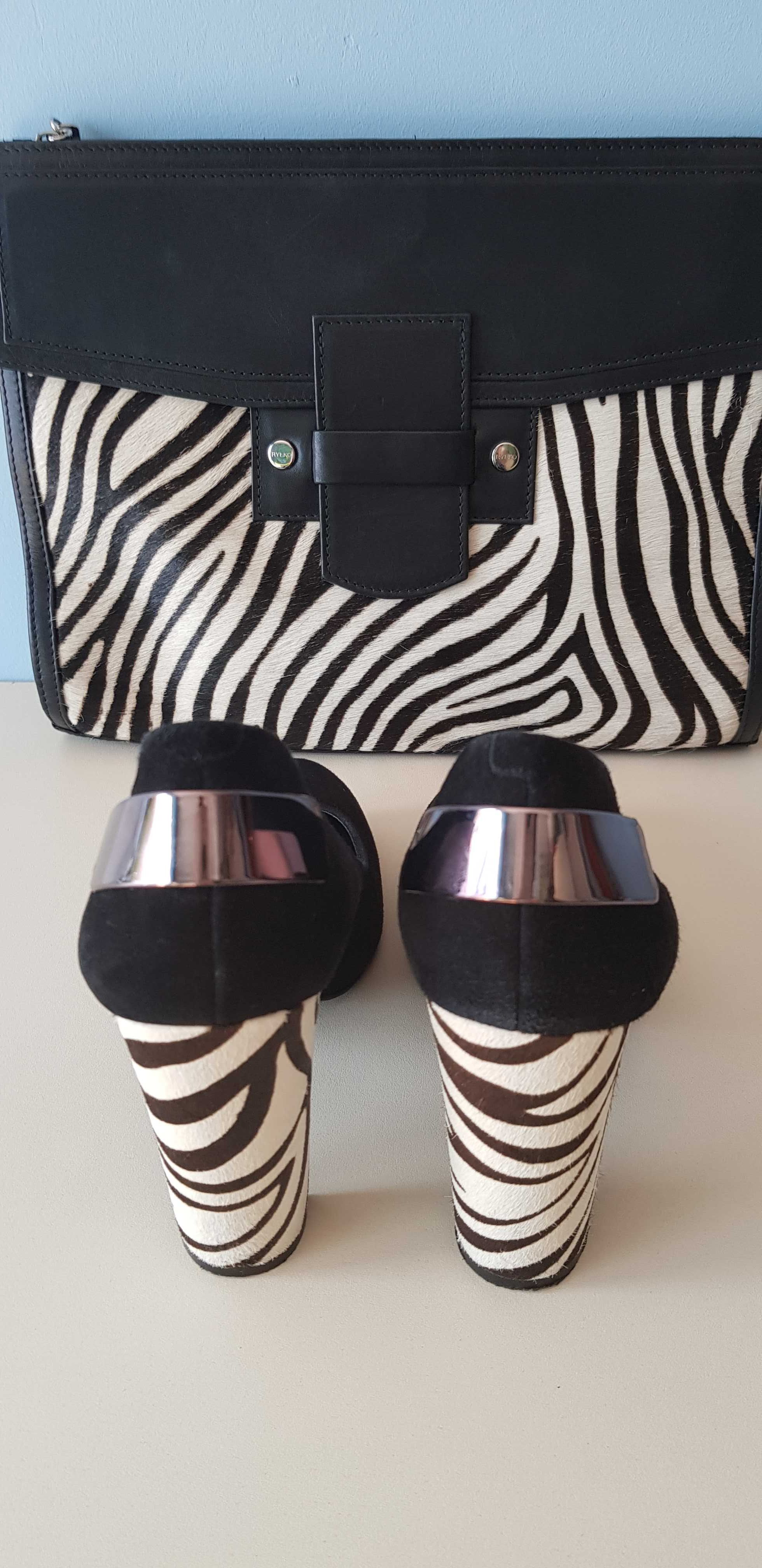 Guess 39 jak nowe zebra torebka ryłko