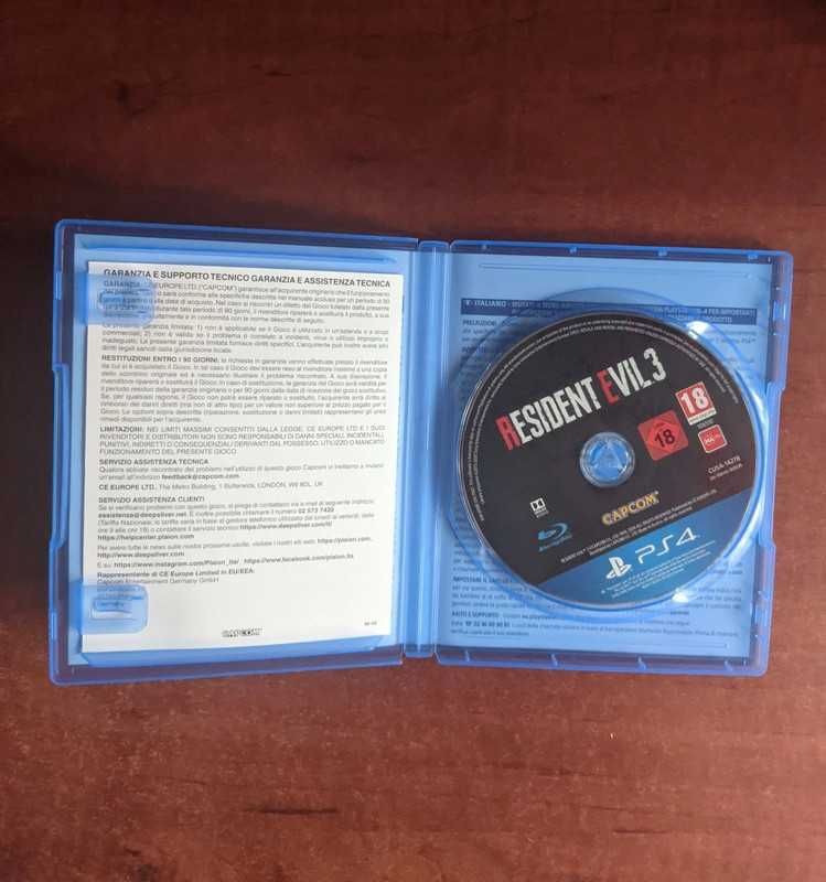 Resident Evil 3 para PS4