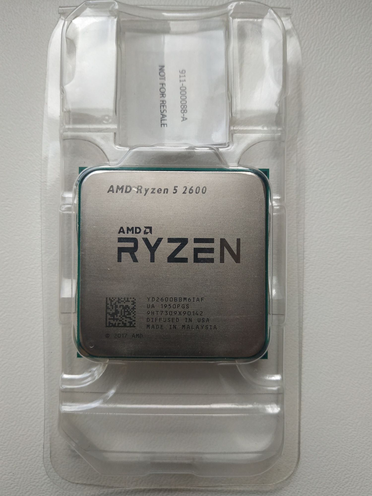 Новый процессор AMD 5 2600