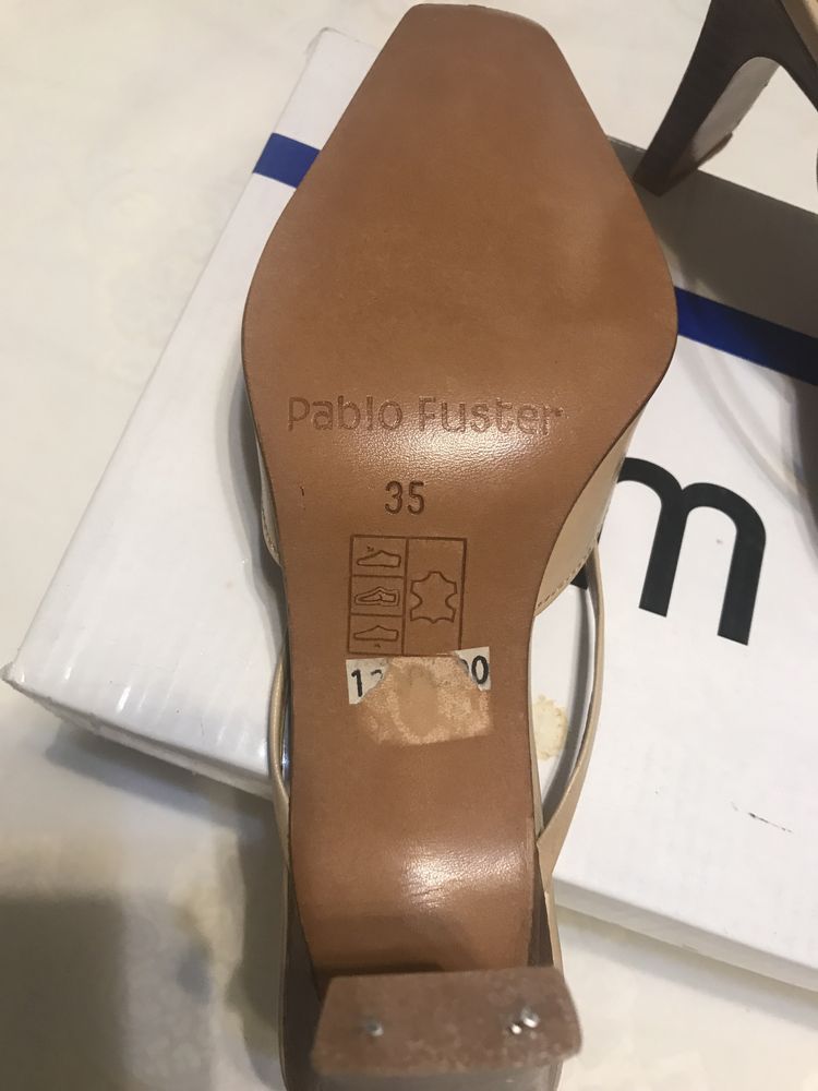 Par de sapatos Pablo Fuster