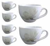 Zestaw 6x Kubek Lubiana Magnolia porcelana 500 ml
