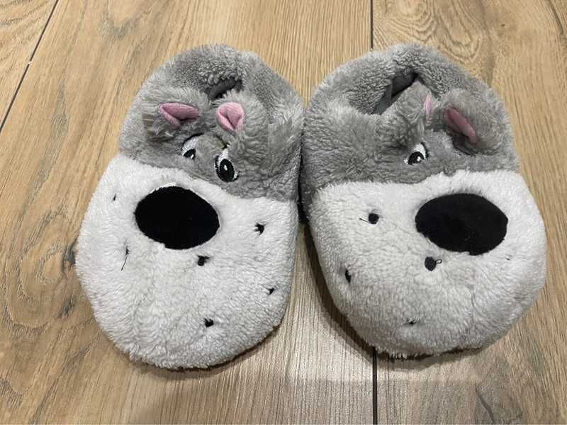 Kapcie kotki bardzo ciepłe, antypoślizgowe