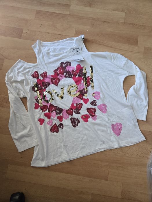 Bluzka longsleave Desigual rozmiar L