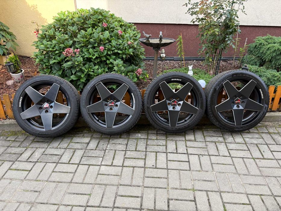 BORBET A Koła Alufelgi 5x112 Golf Leon Octavia Caddy Touran TT 18 cali