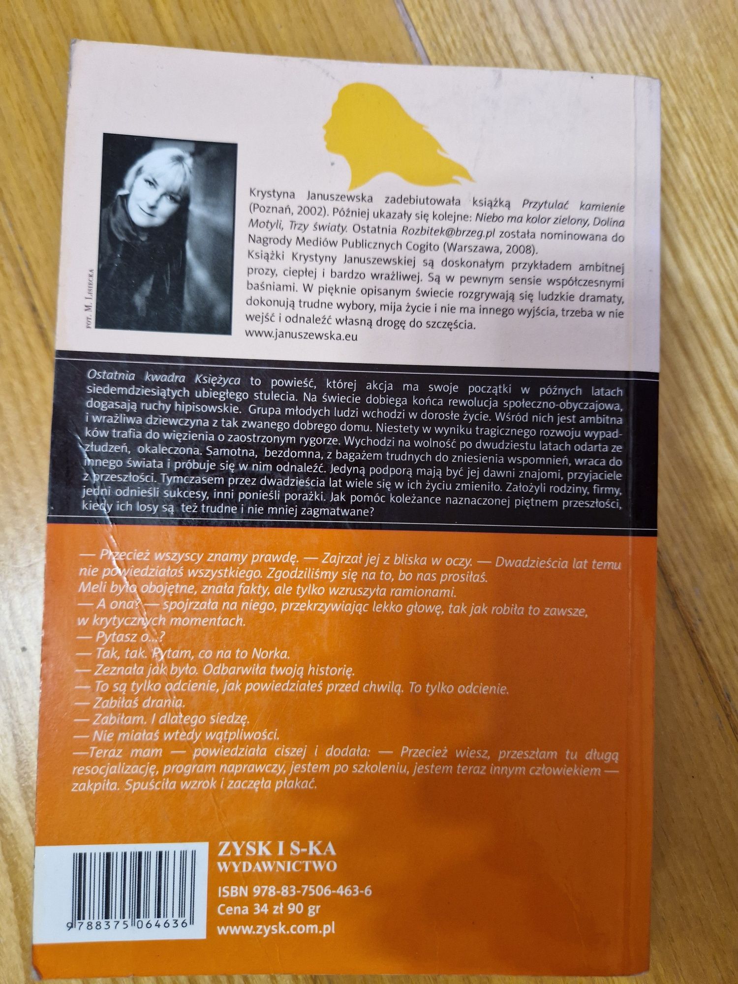 Ostatnia kwadra księżyca Krystyna Januszewska