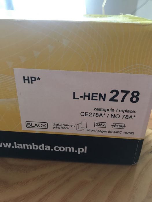 Lambda toner L-HEN278 BLACK GOLD zamiennik CE278A, CRG728 111% 1770 st