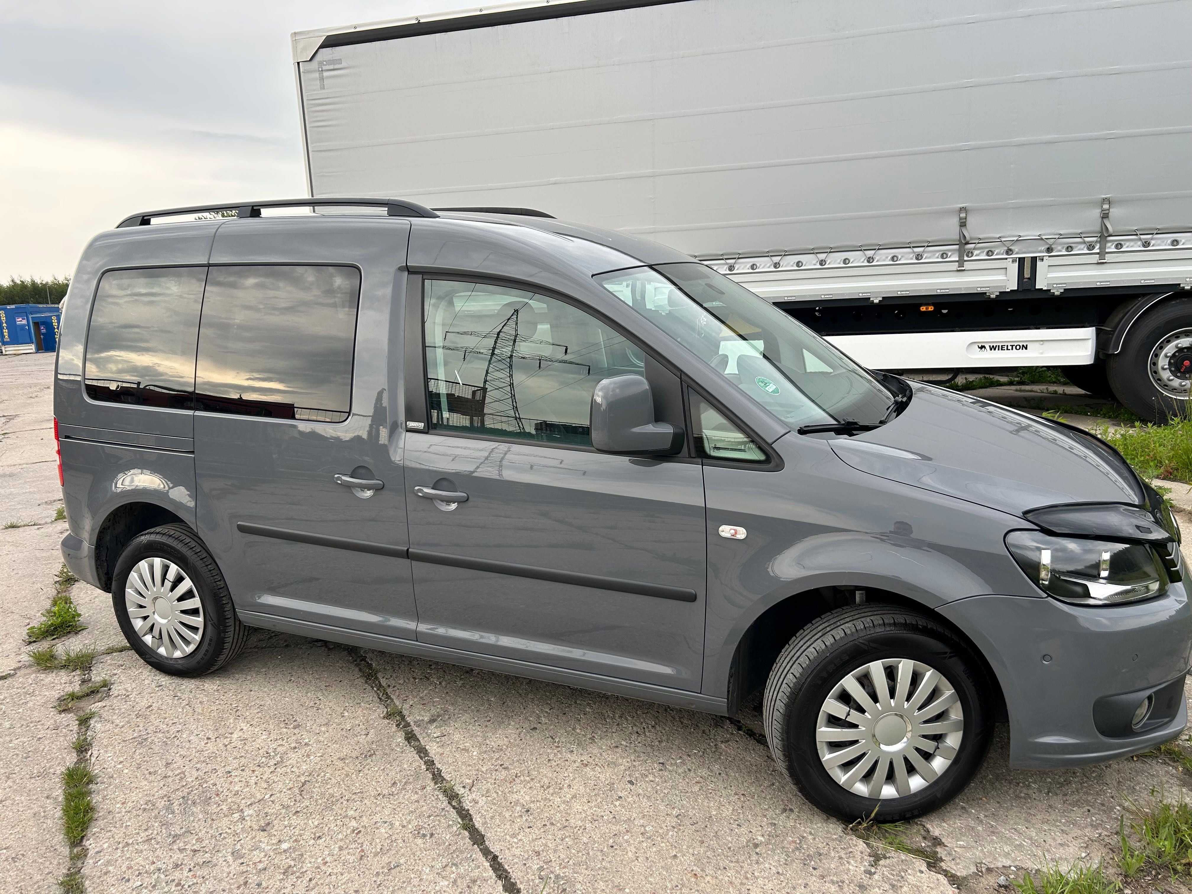 VW Caddy 1.6 TDI | 5 miejsc | Park Assist | DPF czyszczony | Gdańsk