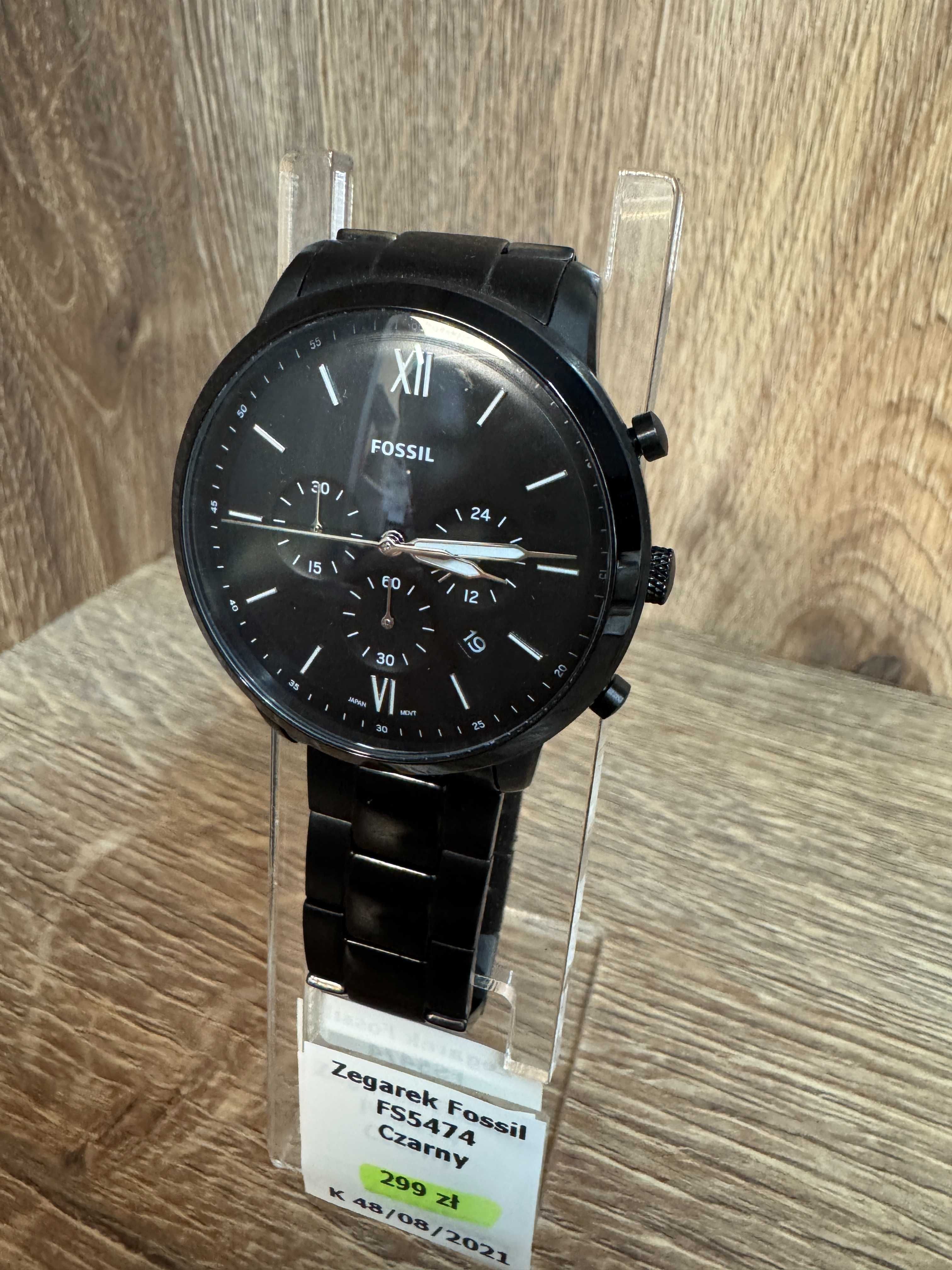 Zegarek Fossil FS5474 Czarny