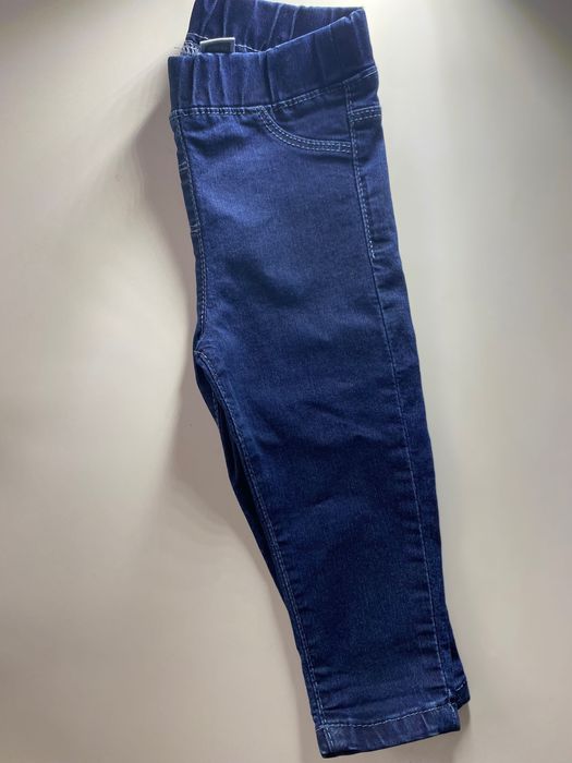 Лот джинсы и комбез джинсовый на девочку размер 80