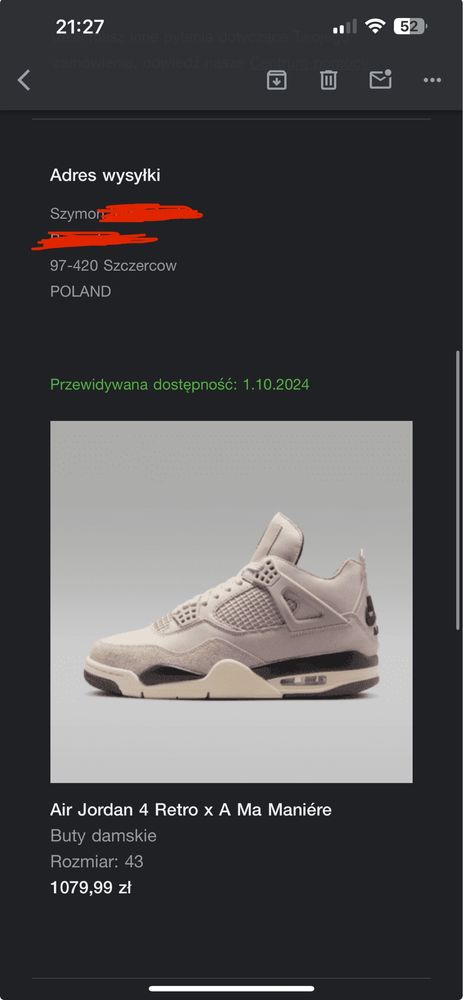 Jordan 4 43 A Ma Maniére While You Were Sleeping
