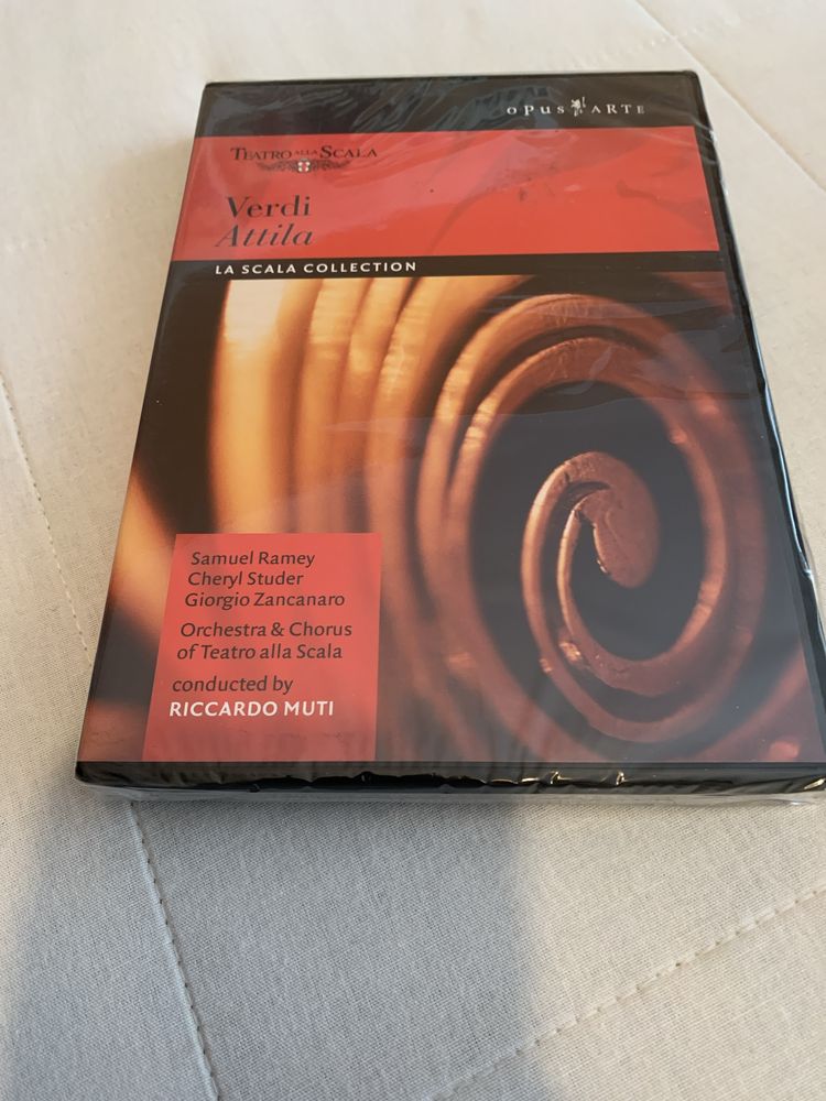 DVD Verdi Attila- novo