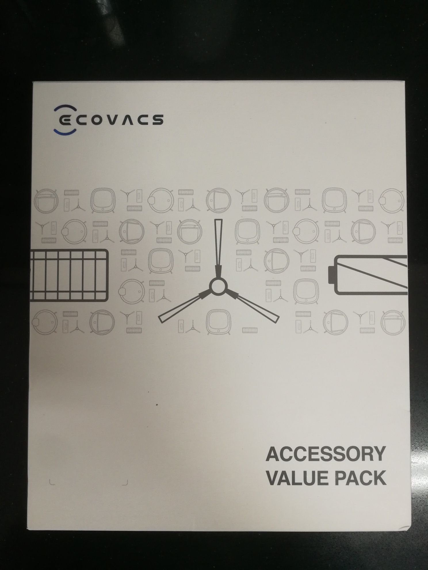 ECOVACS Kit Buddy (escova principal, escova lateral, filtro) - DEEBOT