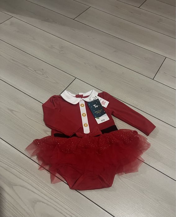 Сукня-боді новорічна 3-6 місяців