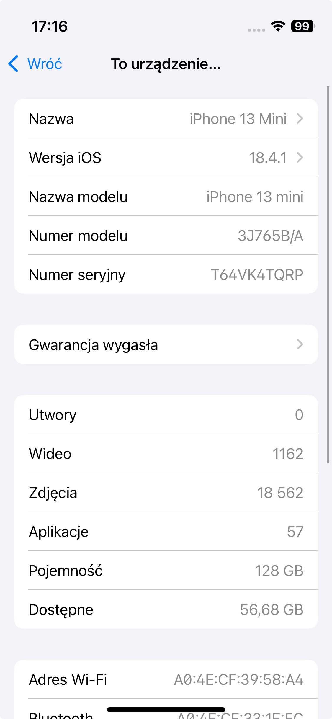 Apple iPhone 13 Mini Różowy 128GB Super Zestaw! Świetny Stan!