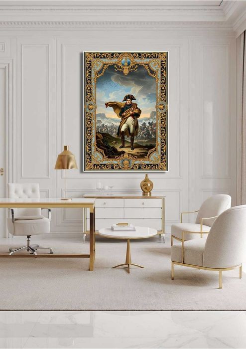 Obraz na płótnie - Napoleon Bonaparte - wielkość 59 cm x 84 cm