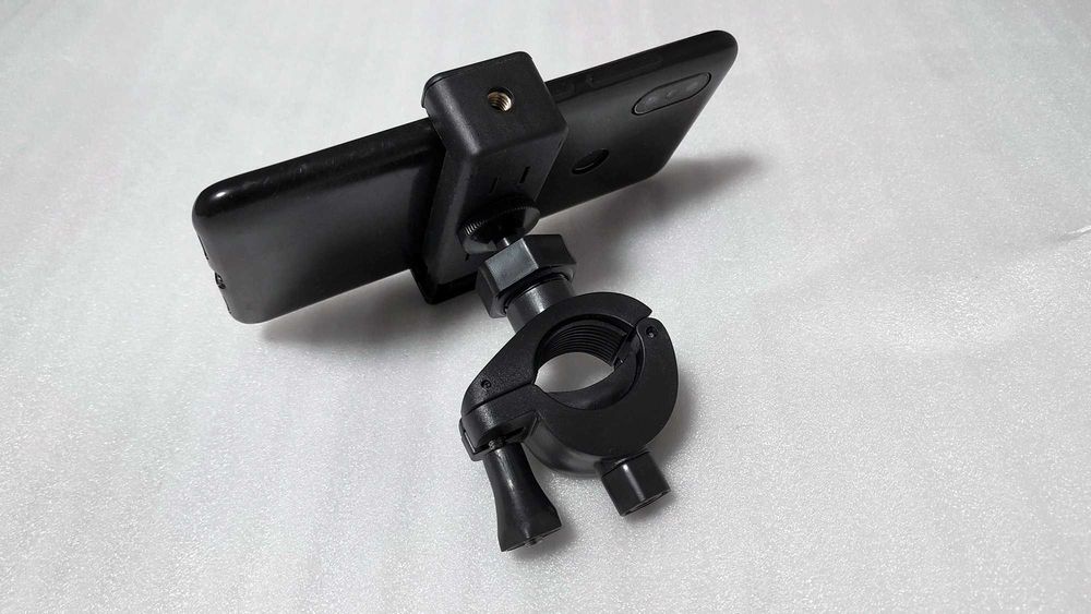 Держатель смартфона Крепление телефона на микрофонную стойку, пюпитр