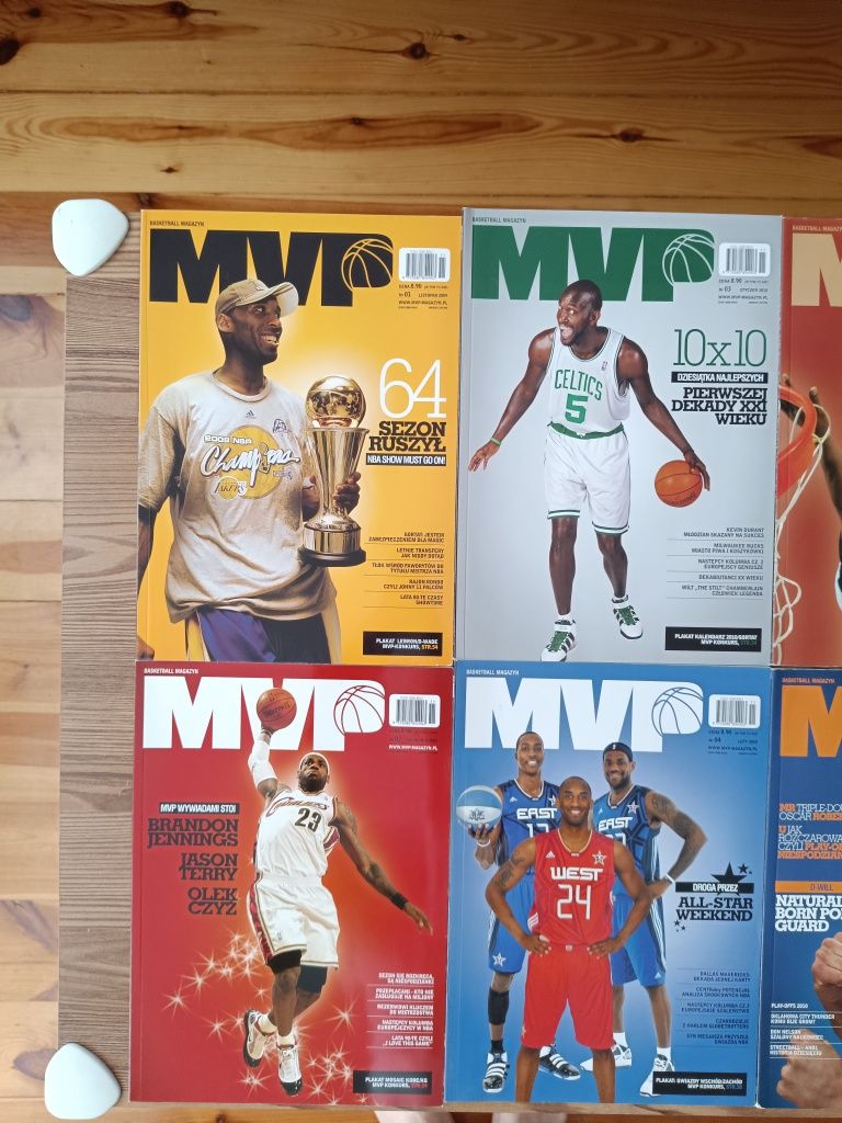 Magazyn MVP NBA stan bardzo dobry