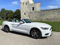 Mustang Cabrio CarPlay 317HP wynajem aut wypożyczalnia FV rent PREMIUM