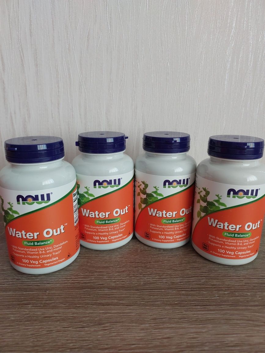 Water out Now Foods (Iherb) 100 капсул